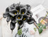 20Pcs Calla Lily Fake Black Flowers Wedding Bouquet Artificial Real Touch Latex Flowers Home Wedding Party Decor (Black)