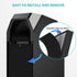 Eureka Air Purifier NEA-C1, Activated Carbon Filter x 4, Replacement for InstantClear NEA120, Black