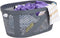 Mind Reader Laundry, Gray 40 Liter Clothes Basket