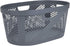 Mind Reader Laundry, Gray 40 Liter Clothes Basket