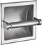 M2cbridge 18/8 Stainless Steel Hotel Style Brushed Nickel Recessed Bathroom Toilet Paper Holder with Rear Mounting Bracket for Wooden/Cement Wall