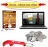 Bottle Capper - by Brewingon - Home Brewing Kit With 20 Caps and Red Opener - Perfect to Seal Your Bottles - Video and eBook - How to Make Your Own Craft Beer! 15 Great Homebrew Recipes to Try