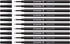 Schneider Topball 850 Rollerball Refill, 0.5 mm, European Size, Black Ink, Box of 10 Refills (8501)