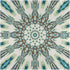 senya Colorful Star Teal Mandala Cloth Napkins Washable Reusable Polyester Dinner Napkins 20 x 20 Inch for Home Weddings Parties Holiday Table Napkins Set of 6