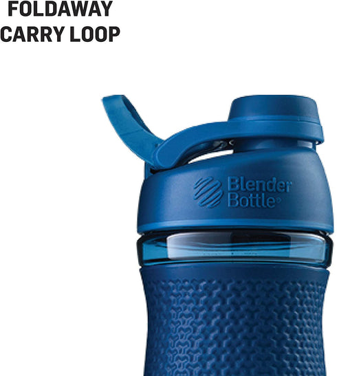 BlenderBottle SportMixer Shaker Bottle Perfect for Protein Shakes and Pre Workout, 28-Ounce, Rose