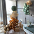Sage Green Brown Balloon Garland Kit 140 Pcs, TOPLLON Safari Woodland Balloon Arch with Sage Green Dark Brown Beige Gold Matte Balloons for Baby Shower Safari Birthday Decorations
