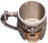 EightHD Stainless Steel Skull Mug 3D Design Cup