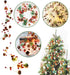Christmas Lights, Garland with Lights, Fairy LED Lights, Decoration Pinecone Berries Indoor and Outdoor, Winter Holiday New Year Decor. Battery Powered (2M 20 Lights) (Pine Cone)
