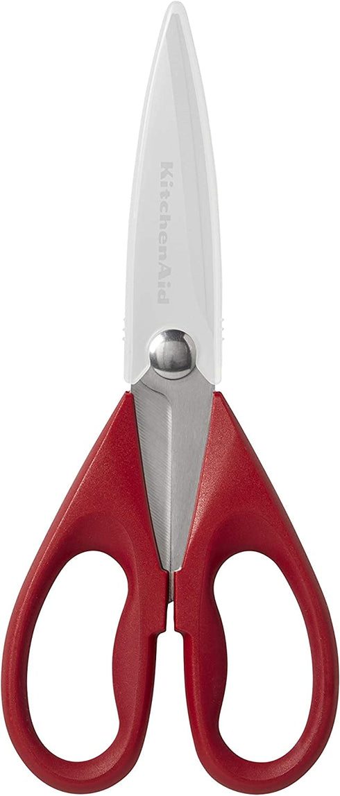KitchenAid All Purpose Shears with Protective Sheath, 8.72-Inch, Red