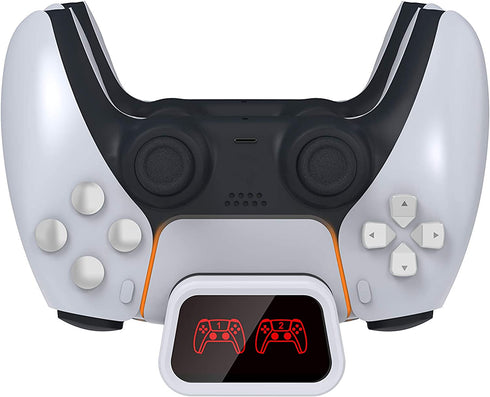 Verbatim Dual Charging Stand for use with Playstation 5 DualSense Wireless Controller 70725