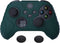 eXtremeRate PlayVital Samurai Edition Racing Green Anti-Slip Controller Grip Silicone Skin, Ergonomic Soft Rubber Protective Case Cover for Xbox Series S/X Controller with Black Thumb Stick Caps