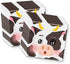 Birthday Party Supplies Set Plates Napkins Cups Tableware Kit for 16 €¦ (Cow)