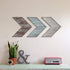 Rustic Arrow Wall Decor-Wooden Chevron Sign Room Decor-Home Decorative Farmhouse Wall Art -Set of 3 Arrows Bedroom Decor