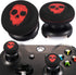 Playrealm FPS Thumbstick Extender Rubber Silicone Grip Cover 2 Sets for Xbox Series X/S & Xbox One Controller(Ghost Red)
