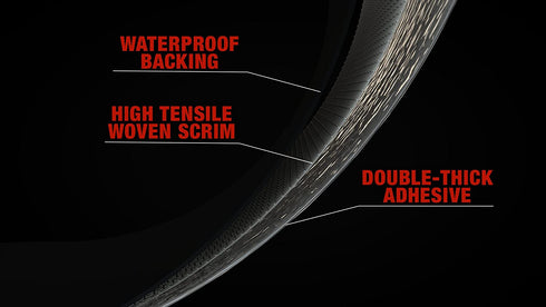 T-REX Ferociously Strong Tape, Duct Tape with UV Resistant & Waterproof Backing for Wood Brick Concrete and More, 30 yd x 2.83", Gunmetal Gray, 1-Roll (241358)