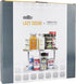 Estilo Stainless Steel Lazy Susan - 2 Tier Design, 360-degree Turntable