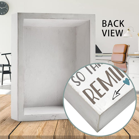 Cocomong Modern Farmhouse Decorations for Living Room, Sometimes You Forget You are Awesome, Inspirational Gifts, Housewarming Gifts for Women, Inspirational Wall Art Shelf Decor, House Decor Sign 6x8