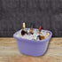 Ramddy Washing Basin / Wash Tub Plastic, 18 Quart, Purple