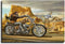 LVUPIIG Ghost-Rider Motorcycle Rider Poster Decorative Painting Canvas Wall Art Living Room Posters Bedroom Painting 16x24inch(40x60cm)