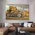 LVUPIIG Ghost-Rider Motorcycle Rider Poster Decorative Painting Canvas Wall Art Living Room Posters Bedroom Painting 16x24inch(40x60cm)