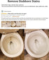Pumice Stone for Toilet Cleaning Bowl Stick, Refresh Toilet Within 1 Minute, 6 New Ways to Use a Pumice Stone, Remove Water Rings Stains on Toilets Bowls, Bathtubs, Pool Shower Tiles, 20 Count