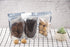 100 PCS Resealable Mylar Bags Stand Up Foil Bags (5.9 x 8.7Inches)