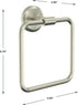 Delta Faucet Westdale Towel Ring, SpotShield Brushed Nickel , Bathroom Accessories, WSD46-BN