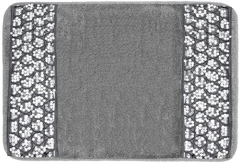 Popular Bath 230819 , Silver Sinatra, Bath Rug