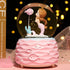 BREIS Snow Globes,Mermaid Snowglobes with Musical,LED Lights, Gifts for Girls,Birthday Christmas Festival Gift for 5-12 Year Old Girls (Pink)