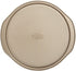 Glad Nonstick Large Pizza Pan for Oven | Round Baking Tray | Textured Cooking Sheet Crisper | Premium Bakeware Series for Home Kitchen, 14 Inch, Gold