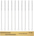 Temede Straw Cleaner Brush, 12 Inch Long Pipe Tube Cleaners, Straw Brushes for Cleaning Stainless Steel Drink Straws, Scrub Brush for Washing Metal Glass Silicone Straw Sippy Cup Small Bottle, 10pcs