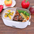 Electric Lunch Box Food Warmer Heater for Car and Home with Removable 304 Stainless Steel Storage Container Warming Bento 2 in 1 Car 12V/24V and Home Use 110V (Blue)