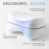 Leg & Knee Foam Support Pillow Side Sleeper Pillow Leg Pillows for Sleeping Soothing Pain Relief for Sciatica, Back, Hips, Knees, Joints & Pregnancy Removable and Washable Cover