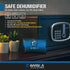 BARSKA Safe Moisture Absorber Dehumidifier for Home Closets, Safes, and Cars , Blue