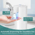 Touchless Automatic Foaming Soap Dispenser: YISH Electric Countertop Soap Dispenser Rechargeable Hands-Free Soap Dispenser Infrared Motion Sensor Non-Touch Foam Soap Dispenser for Bathroom & Kitchen