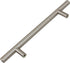 GlideRite Hardware 5008-128-SS-10 5 inch Cc Stainless Steel 8 inch Long Solid Handle bar Pulls 10 Pack