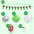 UNIQOOO 29Pcs American Football Paper Lantern Party Decoration Banner Flags, Assorted Sports Lanterns Set, Large 12 Inch 10, 8'', Super Game Day Kids Birthday Party Favor, Reusable Easy Assemble