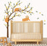 decalmile Large Tree and Sloths Wall Decals Kids Wall Stickers Baby Nursery Childrens Bedroom Wall Decor (Tree Size: 46 Inches)