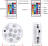 Mini Submersible LED Lights with Remote Control Tea Lights Small Underwater Lights Battery Powered Flameless LED Accent Light for Party Event Vase Fishtank Hot Tub (4 Pack, White)