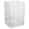 ForPro Square Pad Dispenser - Clear, Acrylic, Open Sides and Top Dispenser- Cocktail Napkin Dispenser - Fits 4? x 4? Cotton Pads - 7? H x 4.25? W x 4.25? L