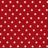 Cackleberry Home Red and White Polka Dot Fabric Decorative Square Throw Pillow Case Covers 22 x 22 Inches, Set of 2