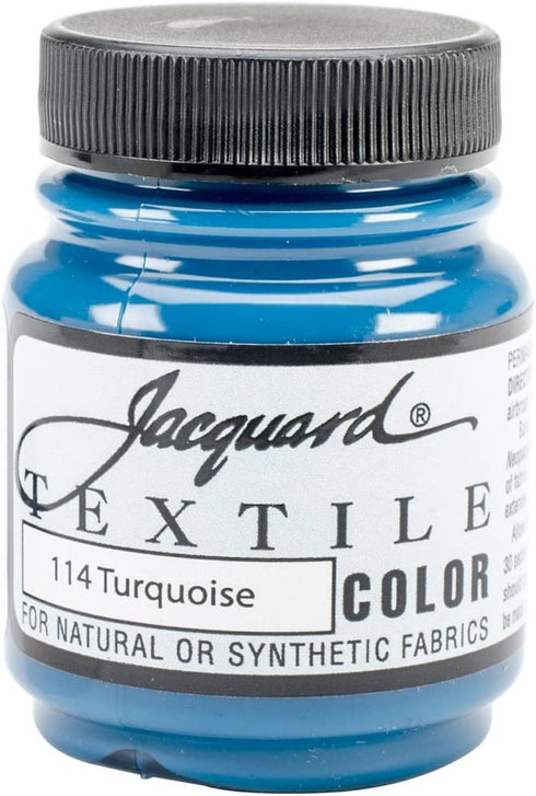 Jacquard Textile Paint 2.25 Oz Turquoise