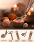 RONXS 3 in 1 Candle Accessory Set, Candle Wick Trimmer Candle Cutter, Candle Snuffer, Candle Wick Dipper with Gift Package for Candle Lover (Copper)