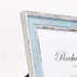 Picture Frame 8x10 Distressed Blue - Mount Desktop Display, Frames by EcoHome