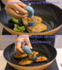 HOFORIFE Glass Kitchen Olive Oil Bottle With Silicone Brush For Cooking, Oil Measuring Container Dispenser And Silicone Dropper Vinegar Turkey BBQ Grill Frying Baking Kitchenaid Pastry Brush?Blue)€¦