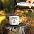 Enamel Camping Mug Travel Cup - Morning Coffee Mug, 16oz (455ml) Larger Than The Competition - Eco Friendly, Tin Cup Campfire Mug For Outdoors, Zero Plastic Wanderlust Travel Cup For The Happy Camper!