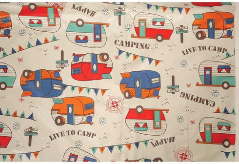 Bowery Direcsource Ltd Camping Tablecloth, Camping Trails