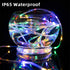 Solar Rope Lights, 66 Feet 200 LED 8 Modes Solar Rope String Lights Outdoor Fairy Lights Rope Waterproof Tube Lights with Solar Panel for Outdoor Indoor Home Decoration Garden Patio Parties