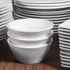 Wareland 10 Ounce Thick Edge Salsa Bowls Set of 3, Extra Sturdy Small Bowls for Side Dishes, 4.75 inch Bright White Ceramic Dipping Bowls for Charcuterie, Dishwasher Microwave Oven Safe Bowls