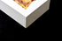 20 Pack - 8 Inch x 5 3/4 Inch x 2.5 Inch High Small, Auto pop-up, White Bakery Box with Window